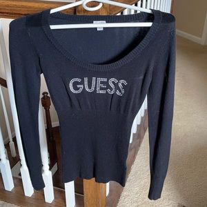Beautiful black guess sweater